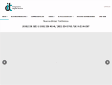 Tablet Screenshot of idt.mx