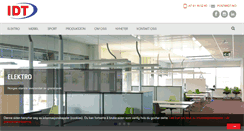 Desktop Screenshot of idt.no